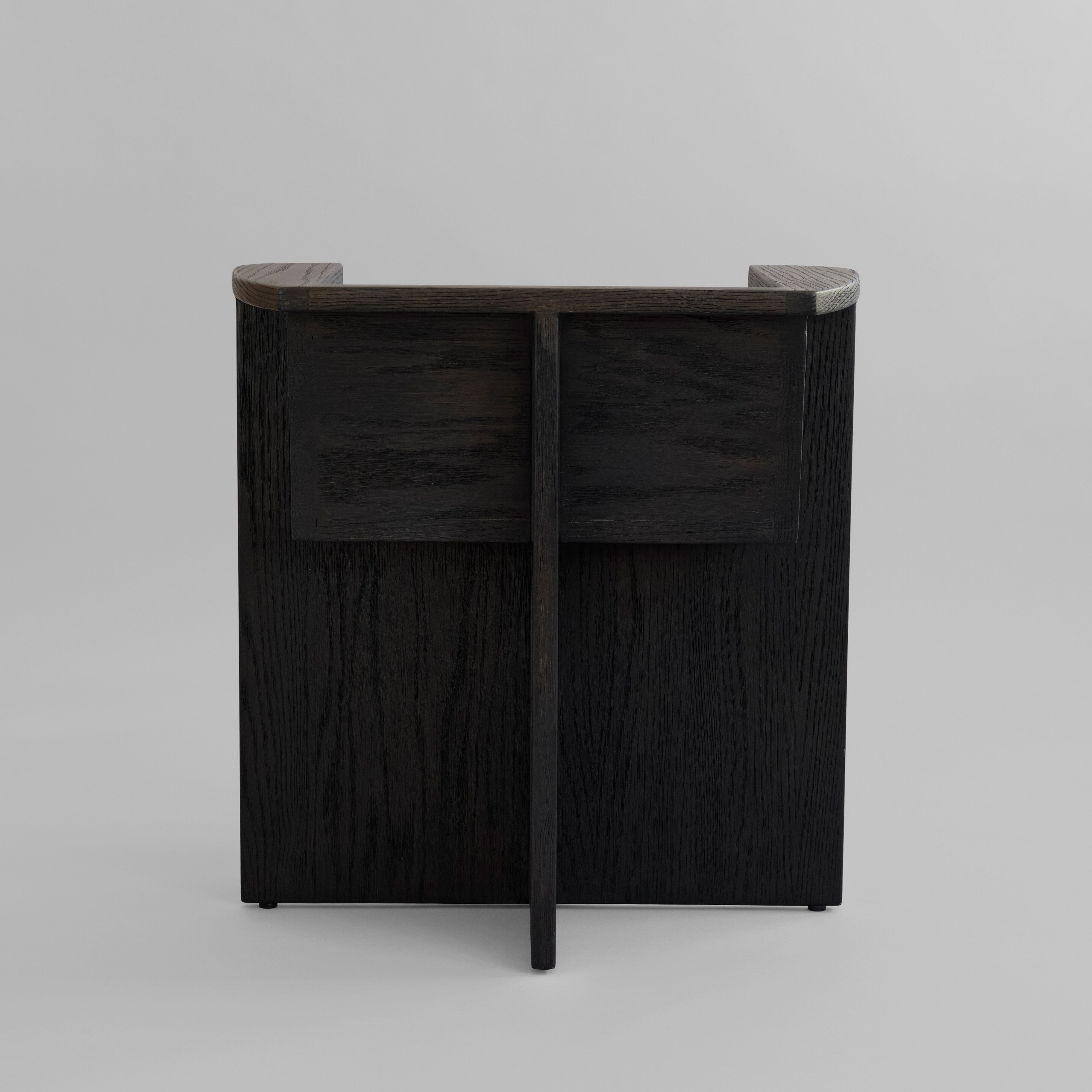 101 Copenhagen - Brutus Dining Chair - Coffee Black Oak - Dining Chair