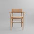 101 Copenhagen - Nama Dining Chair, Armrest - Nubuck - Dining Chair