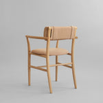 101 Copenhagen - Nama Dining Chair, Armrest - Nubuck - Dining Chair