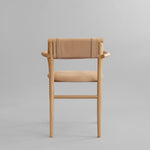101 Copenhagen - Nama Dining Chair, Armrest - Nubuck - Dining Chair