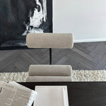 101 Copenhagen - Hiro Dining Chair, Black Frame - Sand (8047-2) - Dining Chair