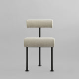 101 Copenhagen - Hiro Dining Chair, Black Frame - Sand (8047-2) - Dining Chair
