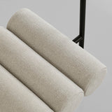 101 Copenhagen - Hiro Dining Chair, Black Frame - Sand (8047-2) - Dining Chair