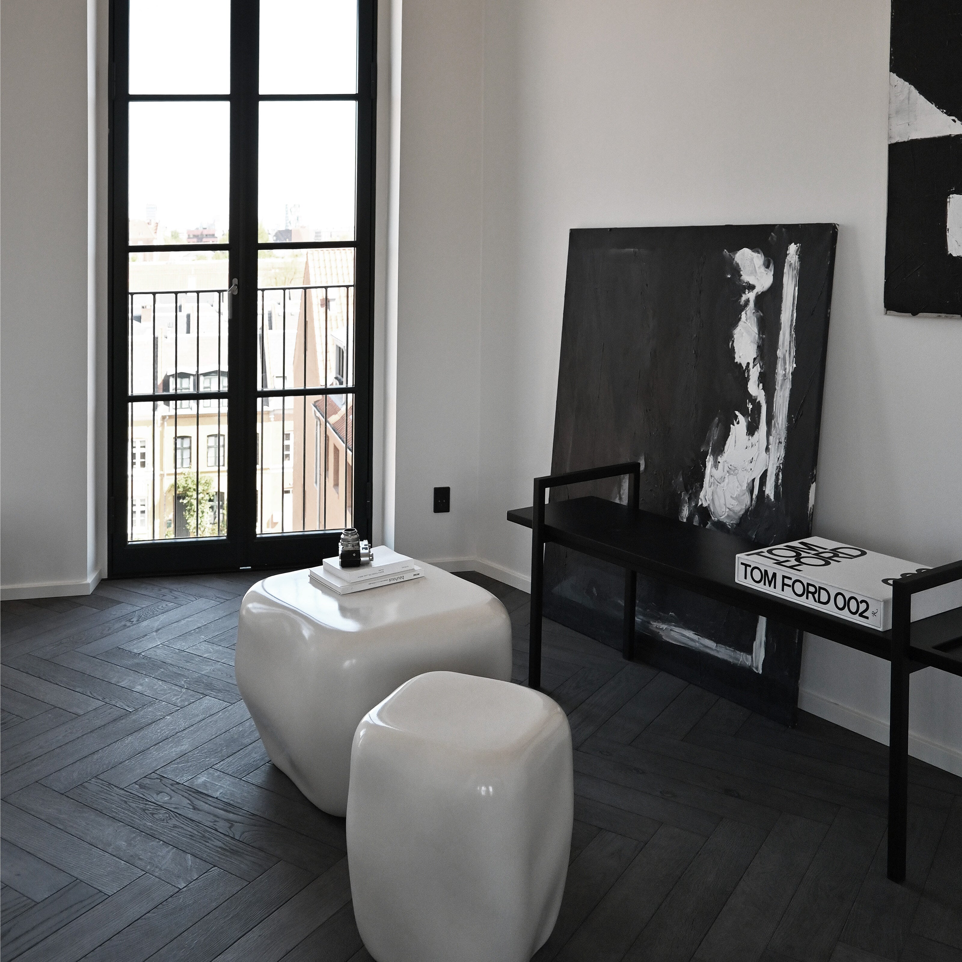 101 Copenhagen - Ishi Coffee Table, Medio - High Glaze Birch - Coffee Table