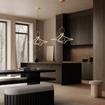101 Copenhagen - Kumo Chandelier, Mini - Brass - Chandelier