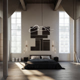 101 Copenhagen - Ghost Chandelier, Big - Chrome (5m) - Chandelier