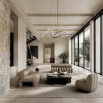 101 Copenhagen - Ghost Chandelier, Big - Burned Black (5m) - Chandelier