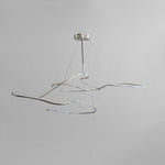101 Copenhagen - Ghost Chandelier, Big - Chrome (5m) - Chandelier