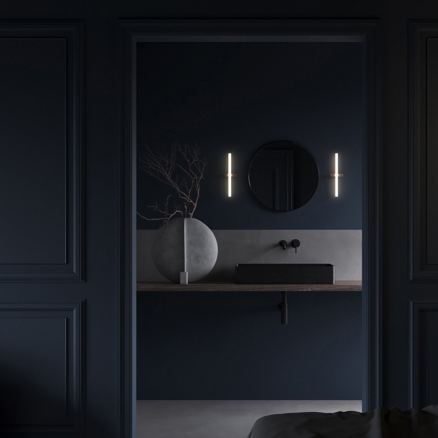 Stick Wall Lamp - Bronze