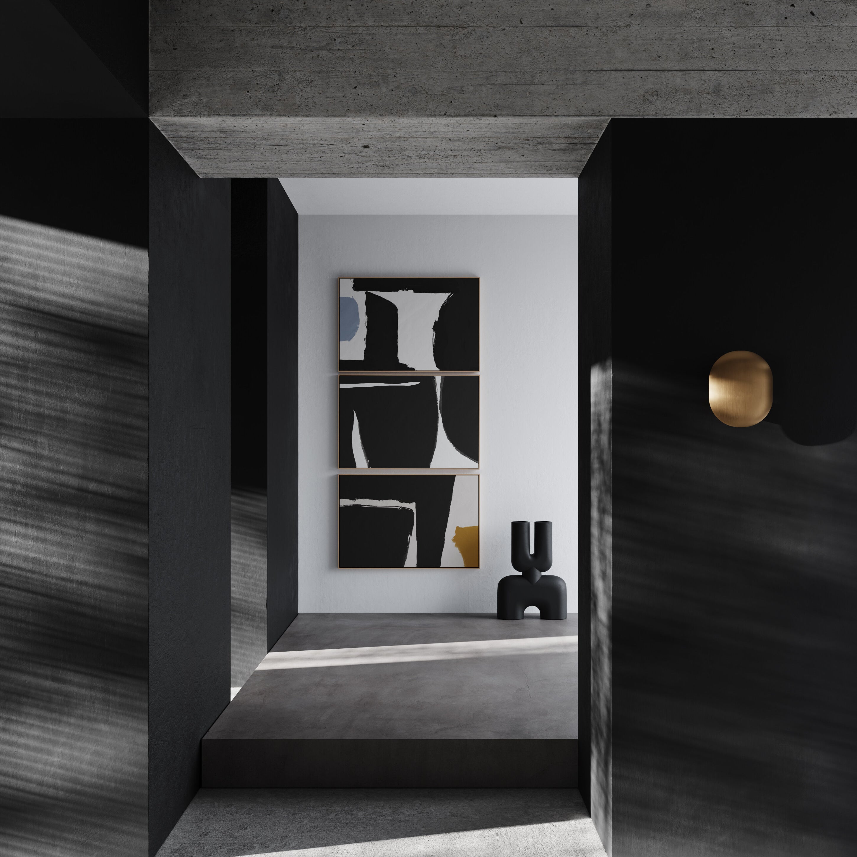 101 Copenhagen - Clam Wall Lamp - Brass - Wall Lamp