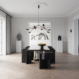 101 Copenhagen - Clam Wall Lamp - Burned Black - Wall Lamp