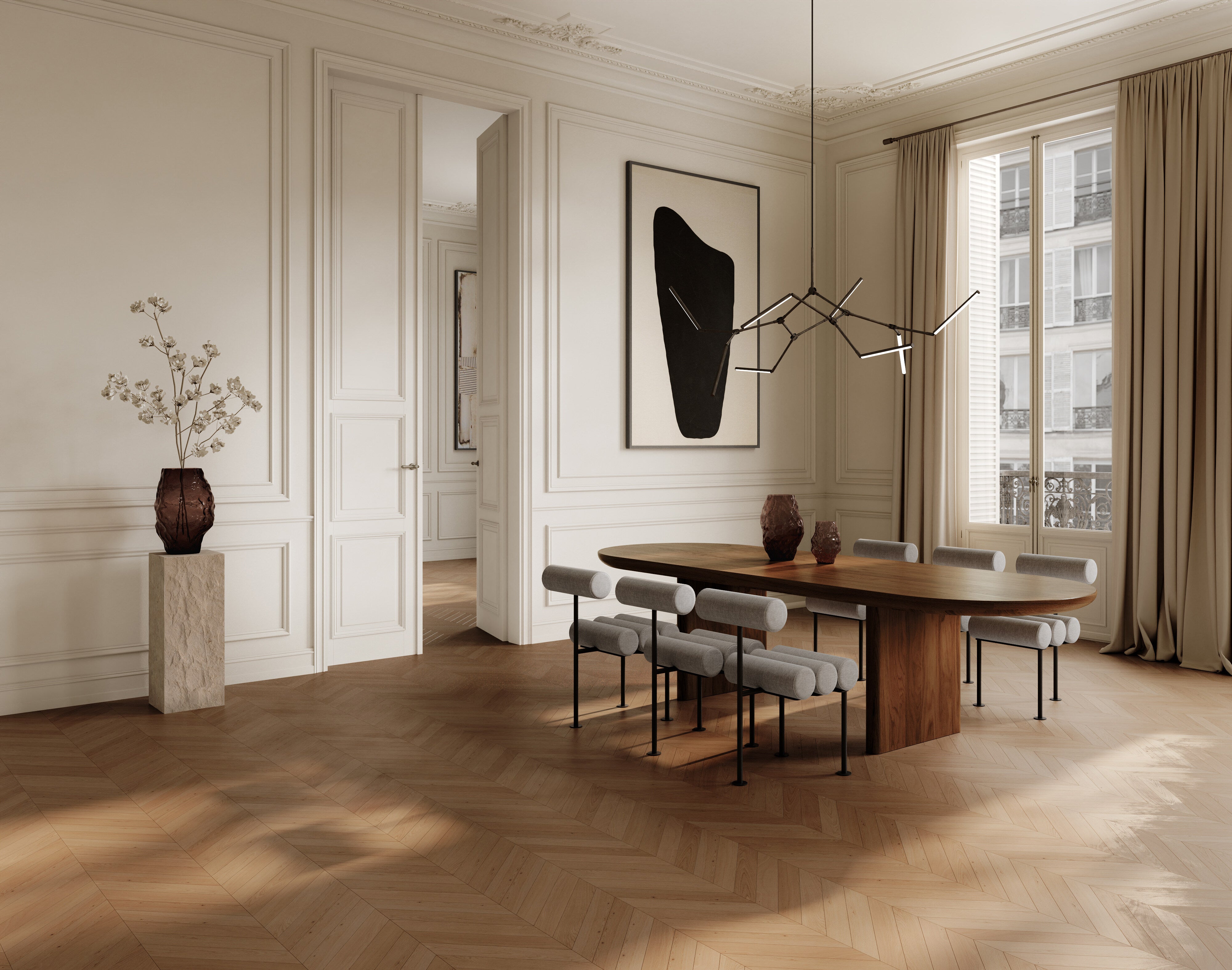 101 Copenhagen - Katachi Vase, Big - Smoked Forest - Vase