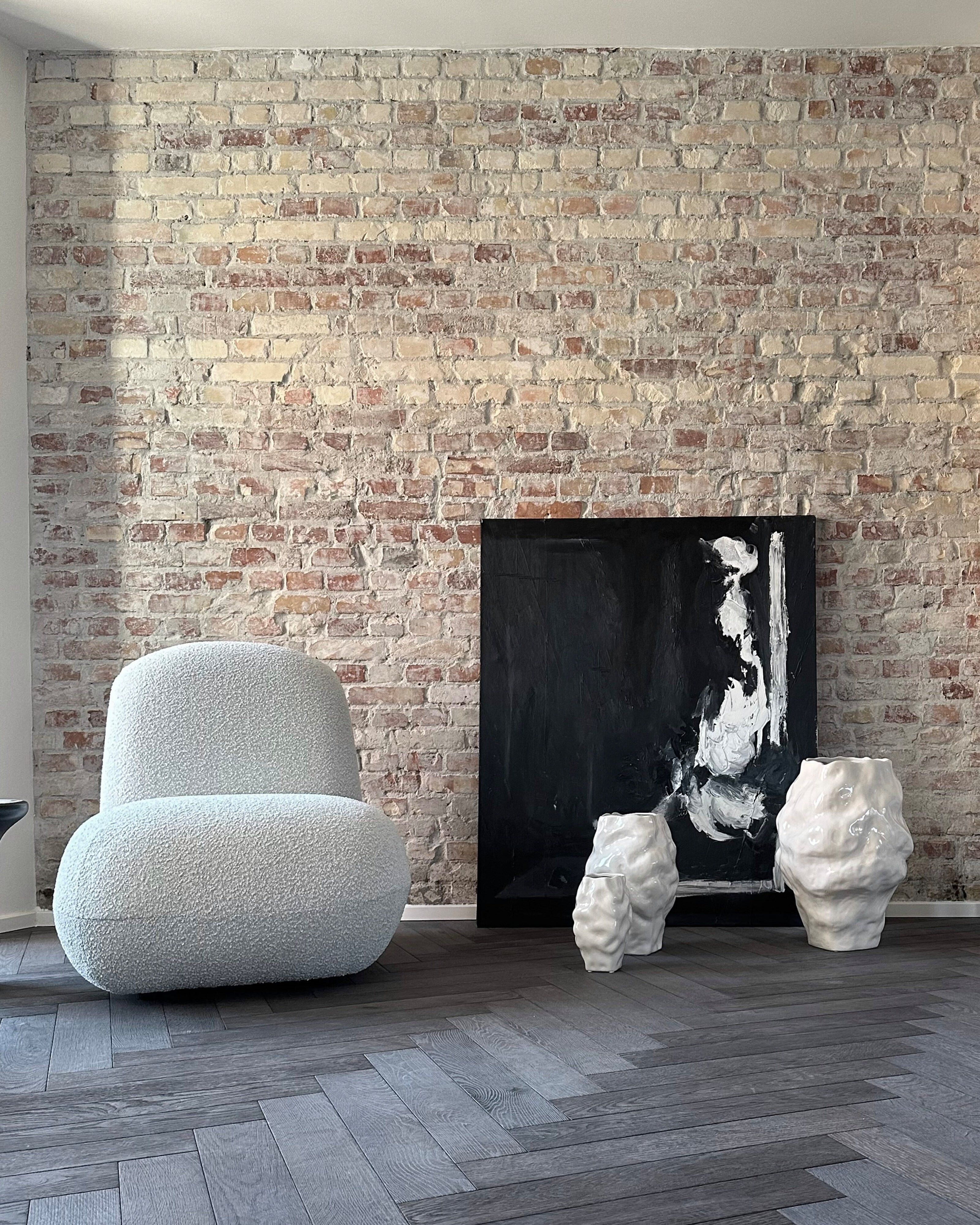 101 Copenhagen - Katachi Vase, Big - High Glaze Birch - Vase