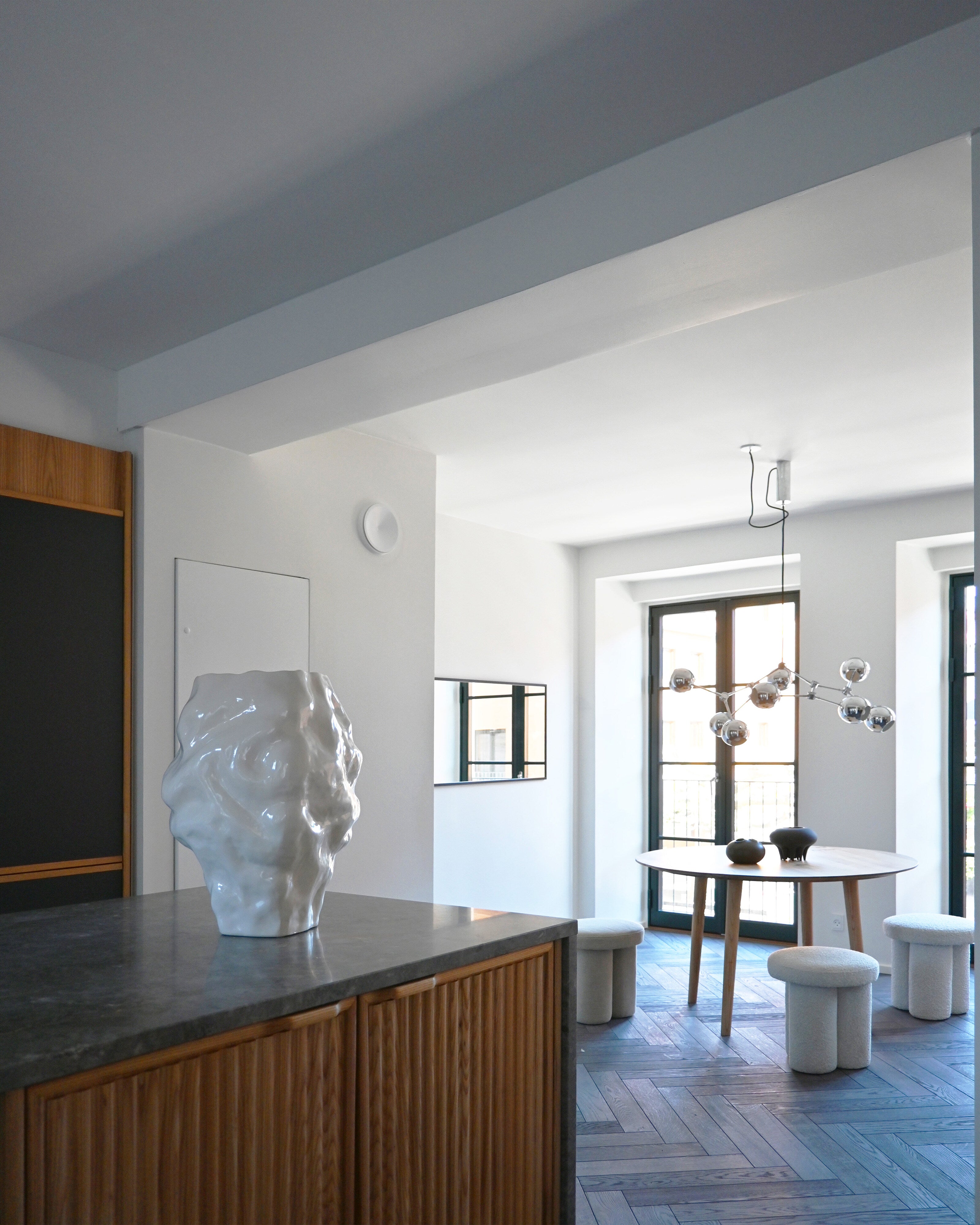 101 Copenhagen - Katachi Vase, Big - High Glaze Birch - Vase