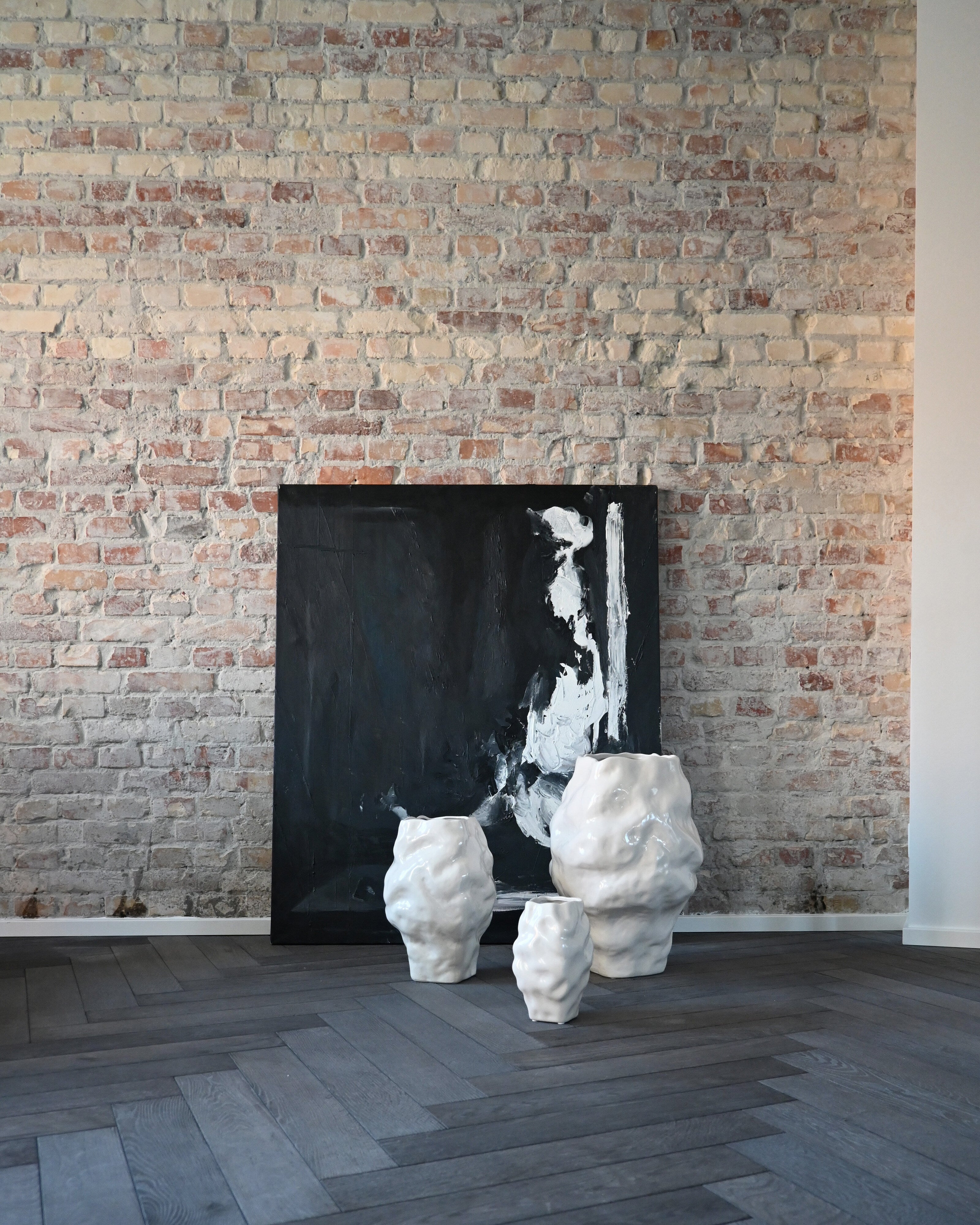 101 Copenhagen - Katachi Vase, Big - High Glaze Birch - Vase