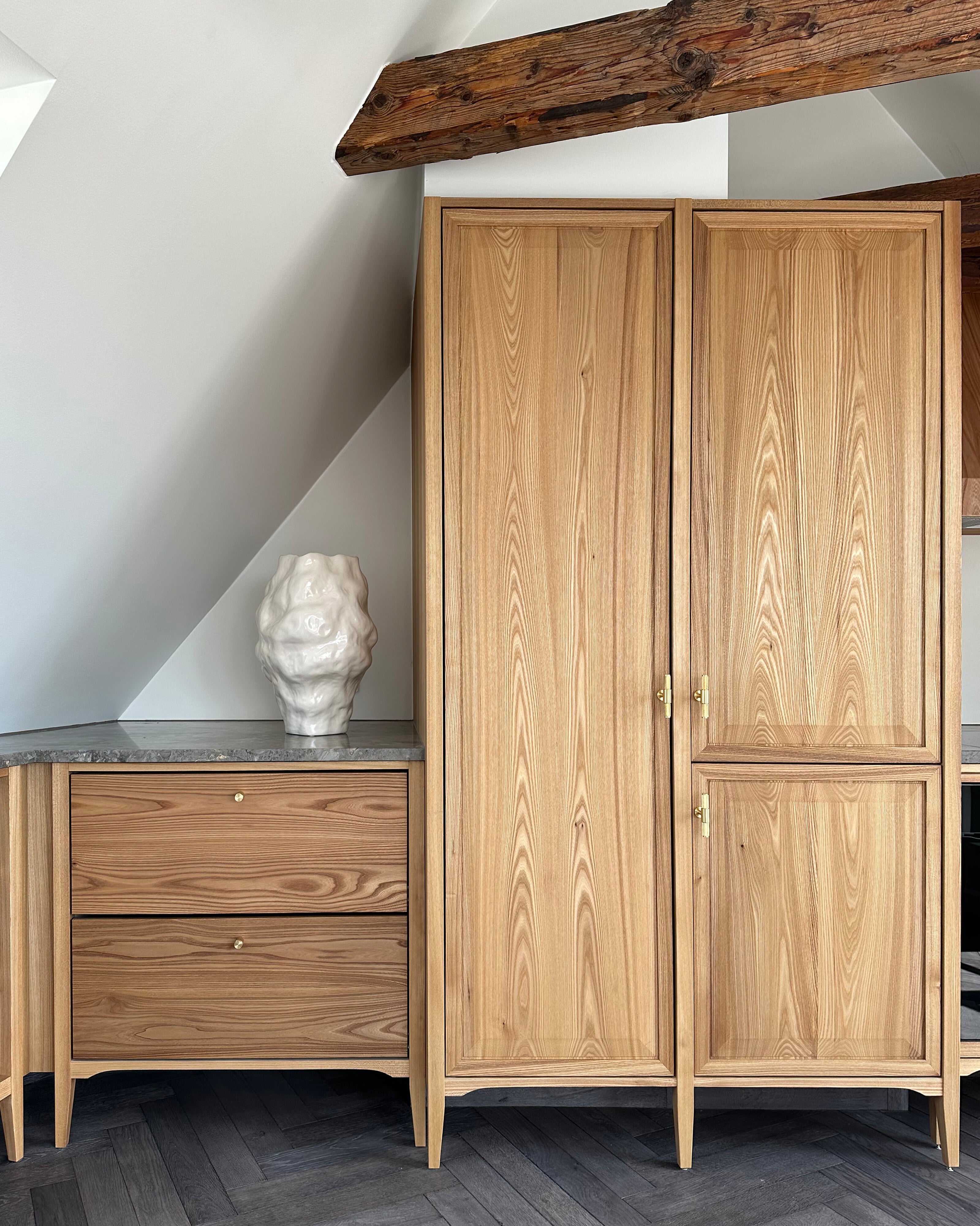 101 Copenhagen - Katachi Vase, Medio - High Glaze Birch - Vase