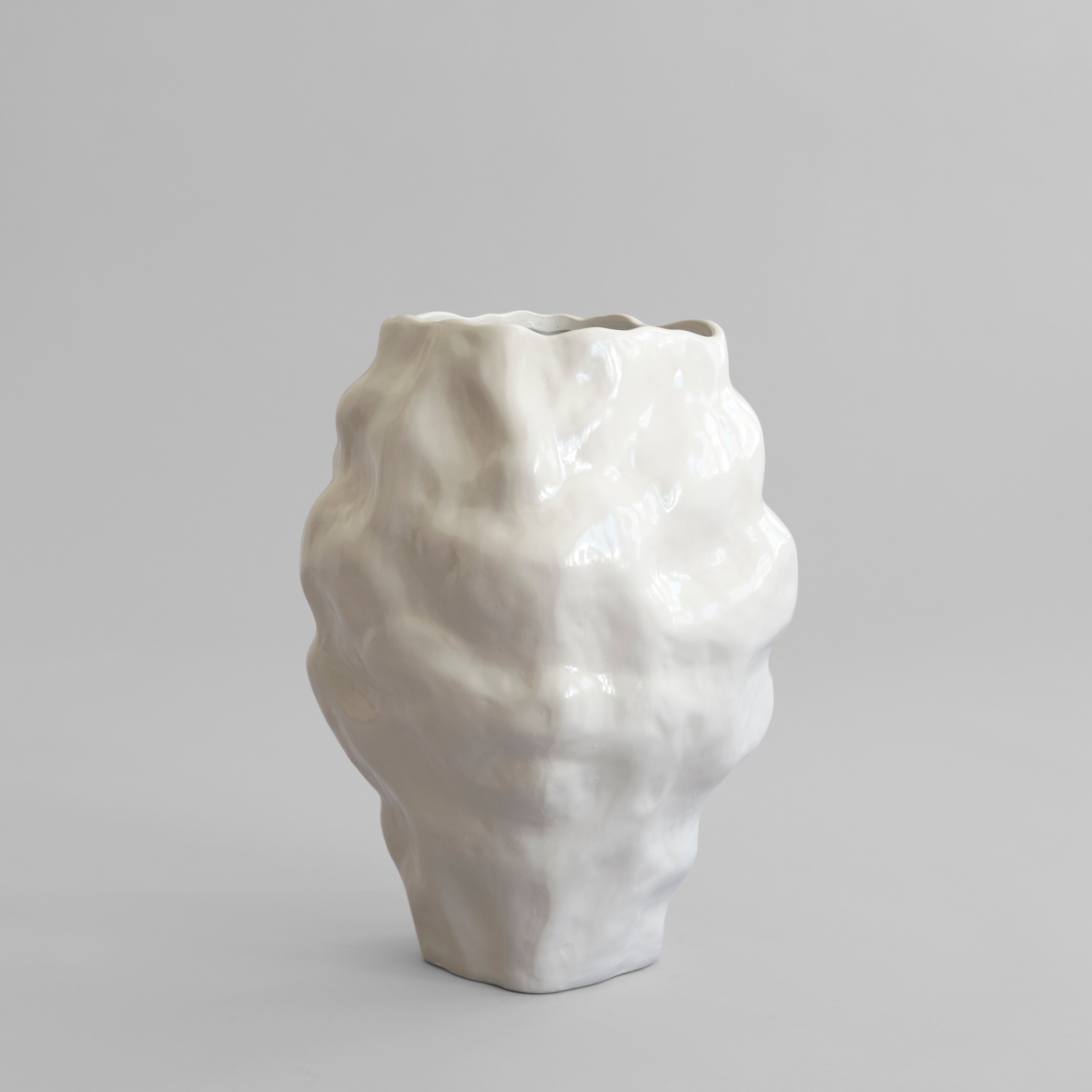 101 Copenhagen - Katachi Vase, Big - High Glaze Birch - Vase