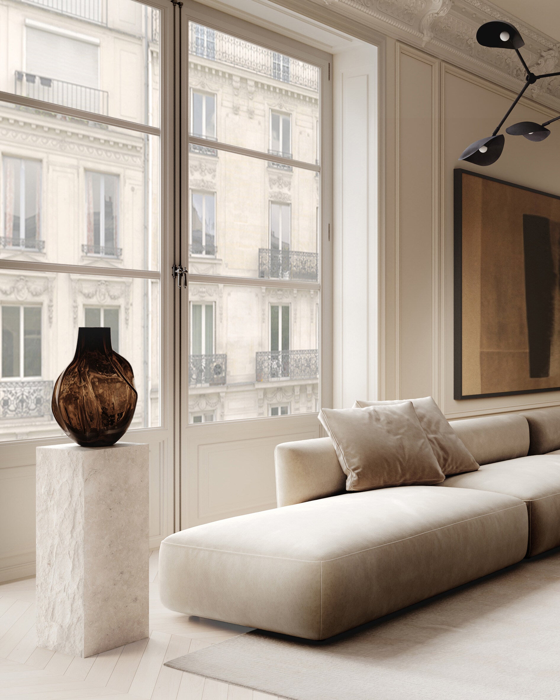 101 Copenhagen - Bakku Vase, Big - Smoked Forest - Vase