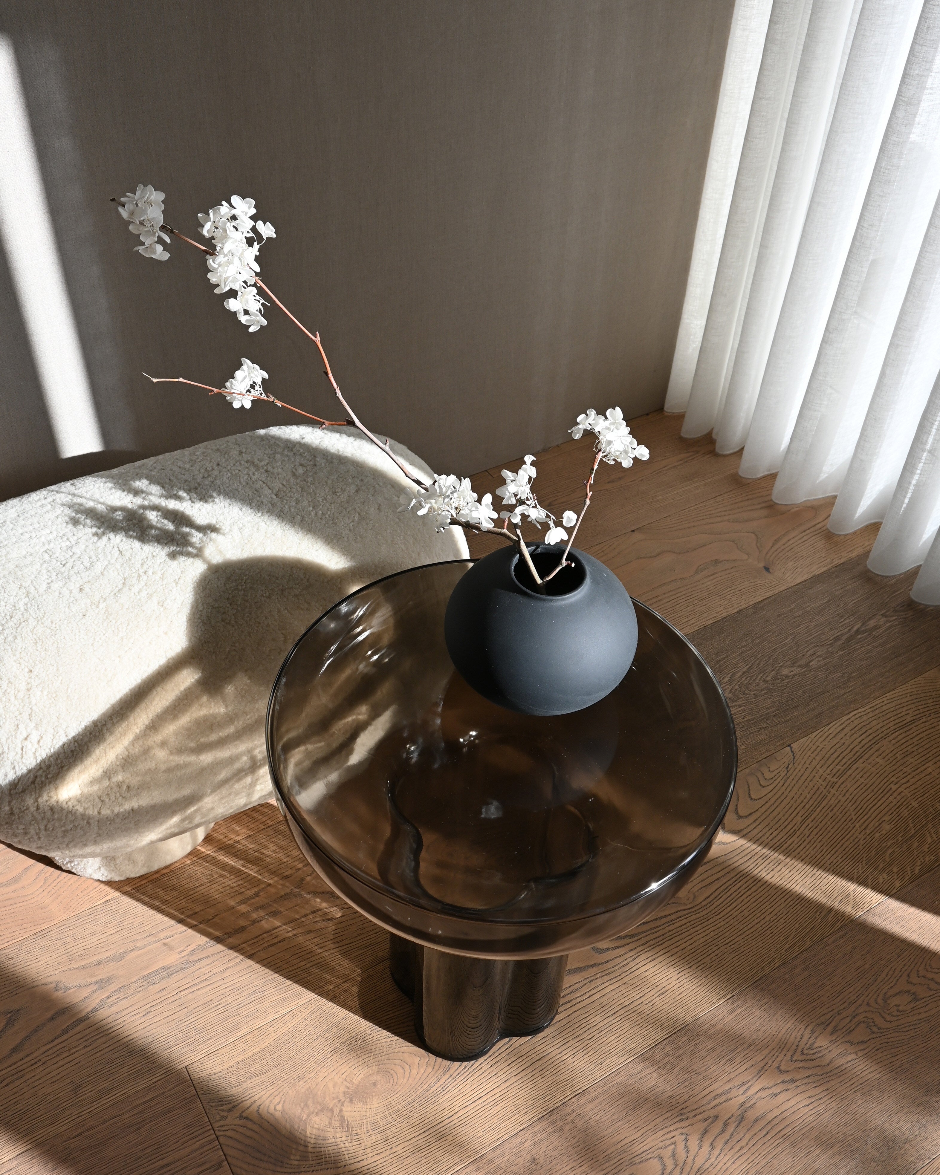 101 Copenhagen - Sunao Vase Fat, Petit - Black - Vase