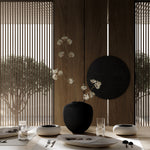 101 Copenhagen - Sunao Vase, Medio - Black - Vase