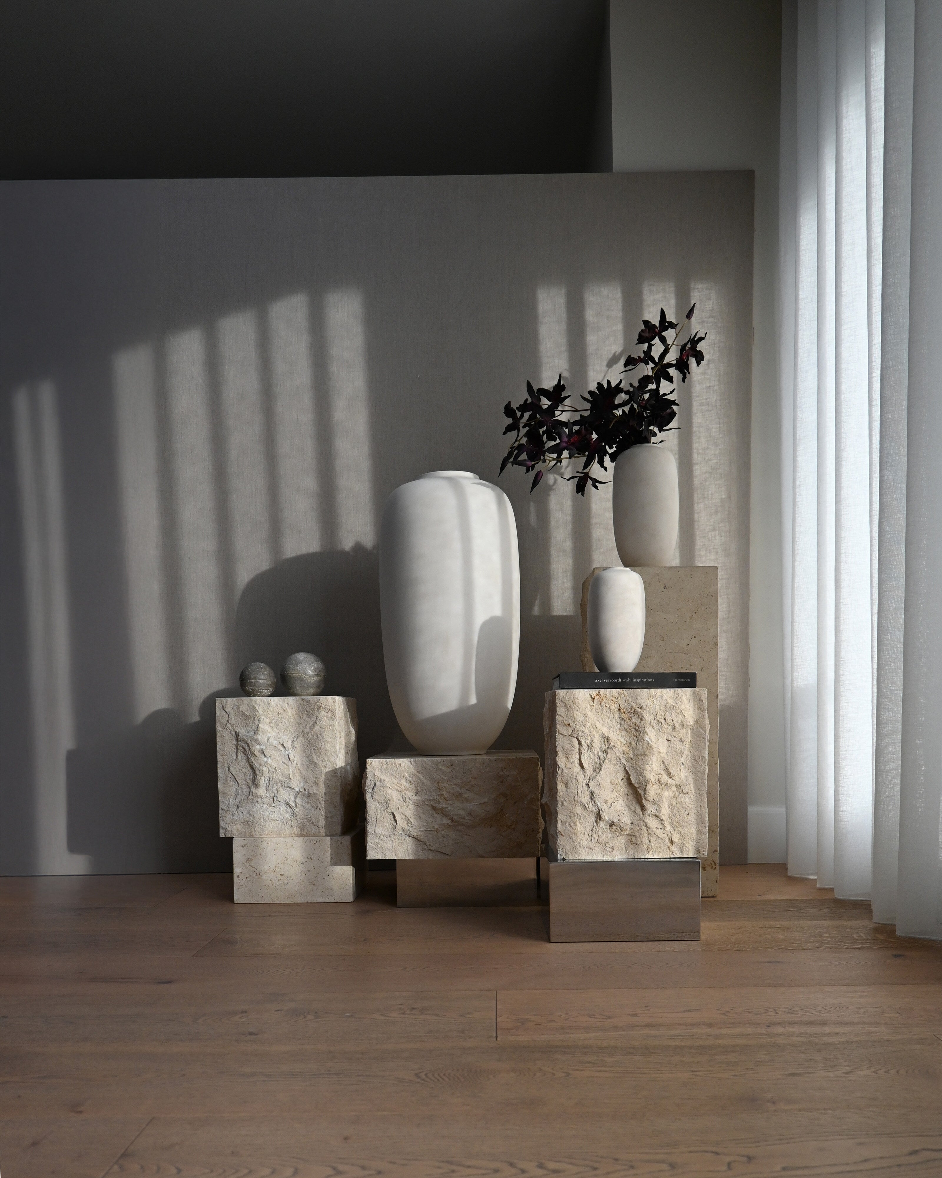 101 Copenhagen - Sunao Vase Slim, Hexa - Birch - Vase