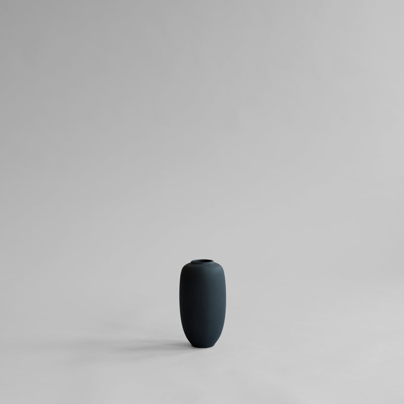 101 Copenhagen - Sunao Vase Slim, Petit - Black - Vase