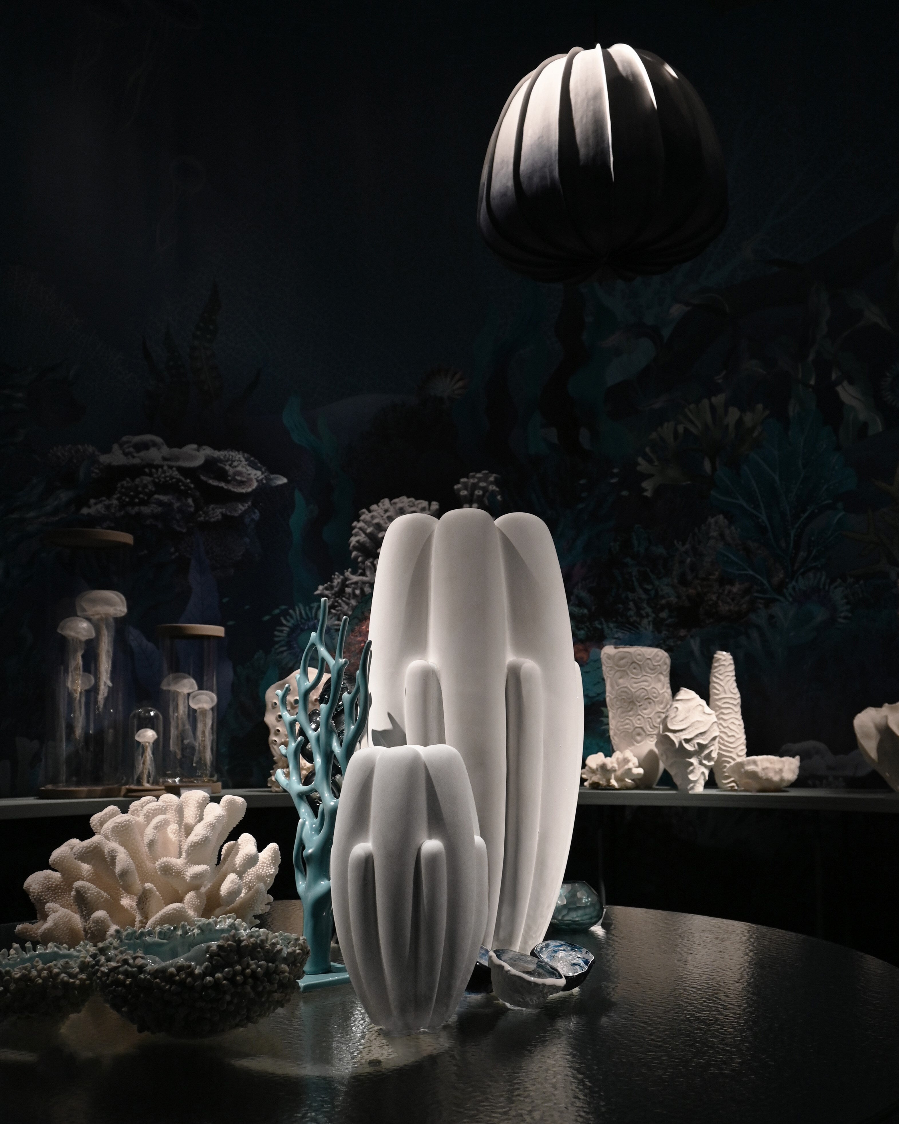 101 Copenhagen - Bloom Vase Slim, Big - Bone White - Vase