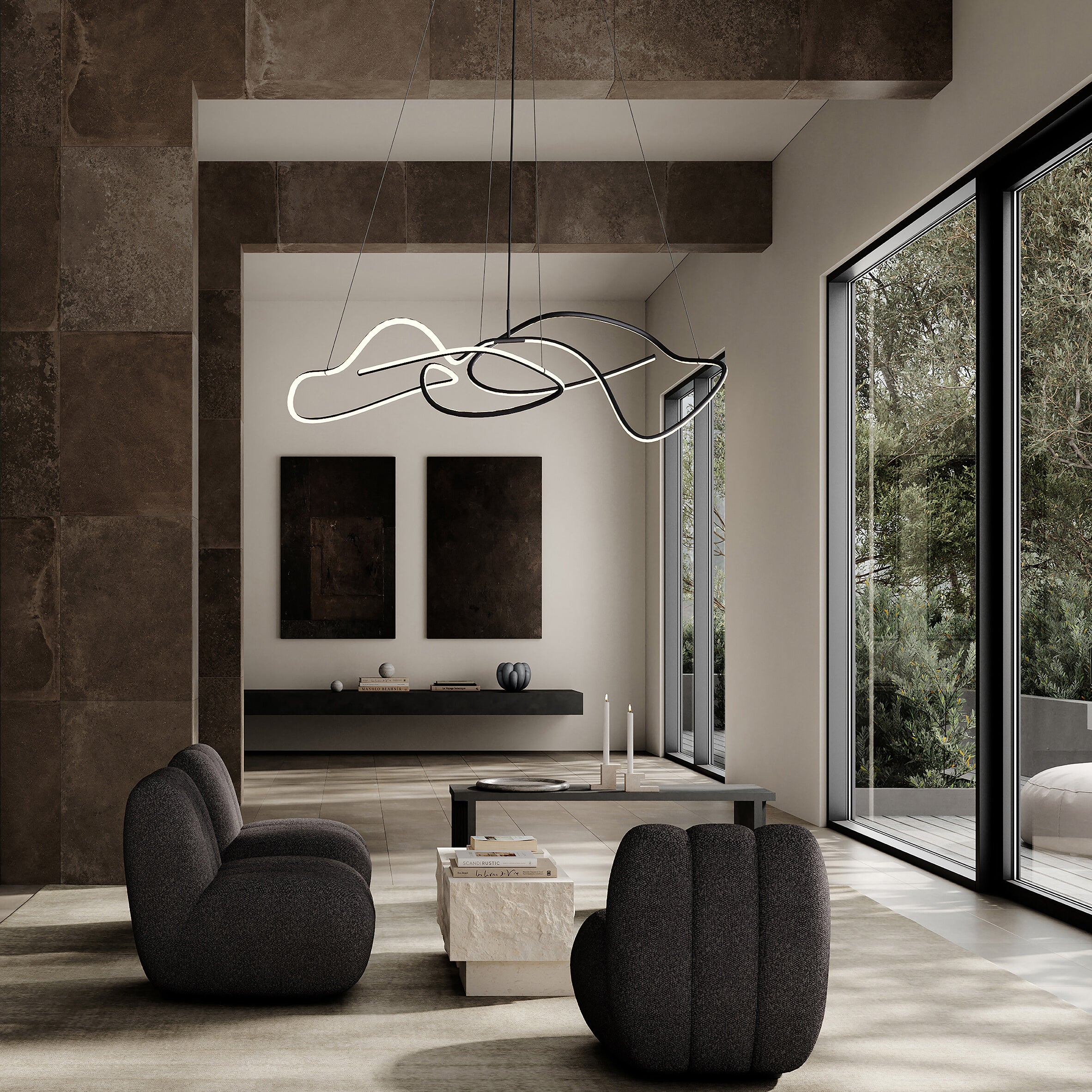 101 Copenhagen - Bloom Vase, Petit - Dark Grey - Vase