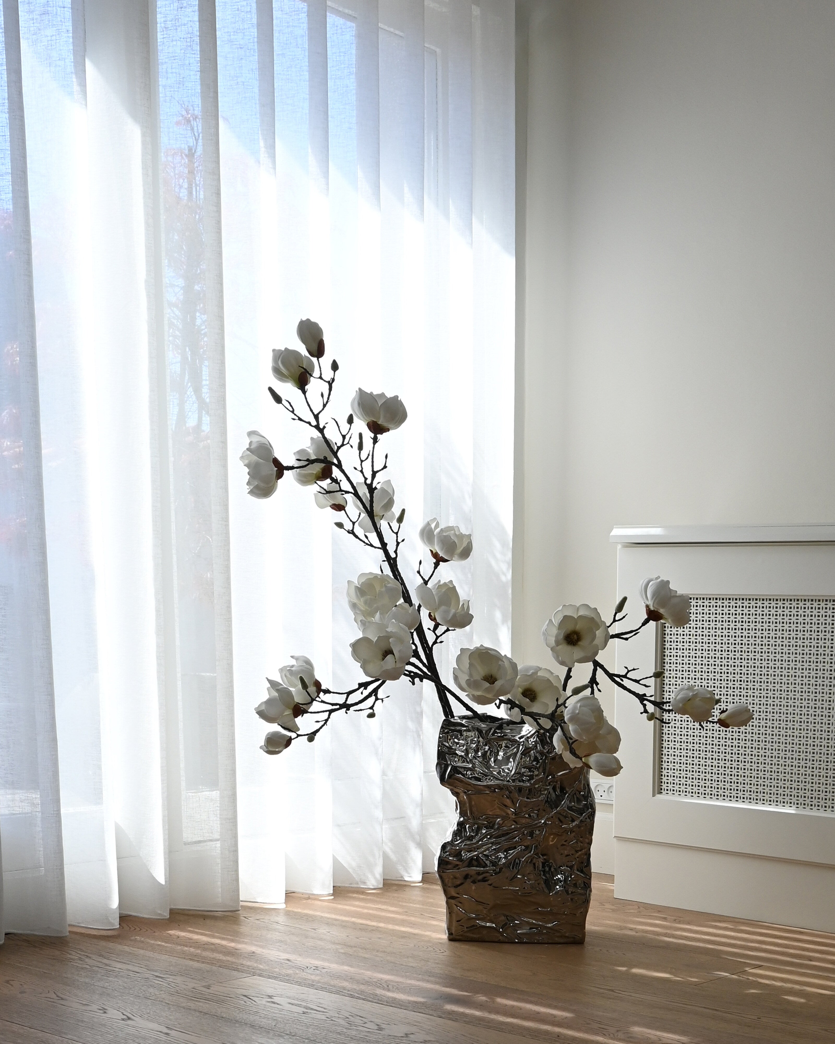 101 Copenhagen - Kami Vase, Big - Chrome - Vase