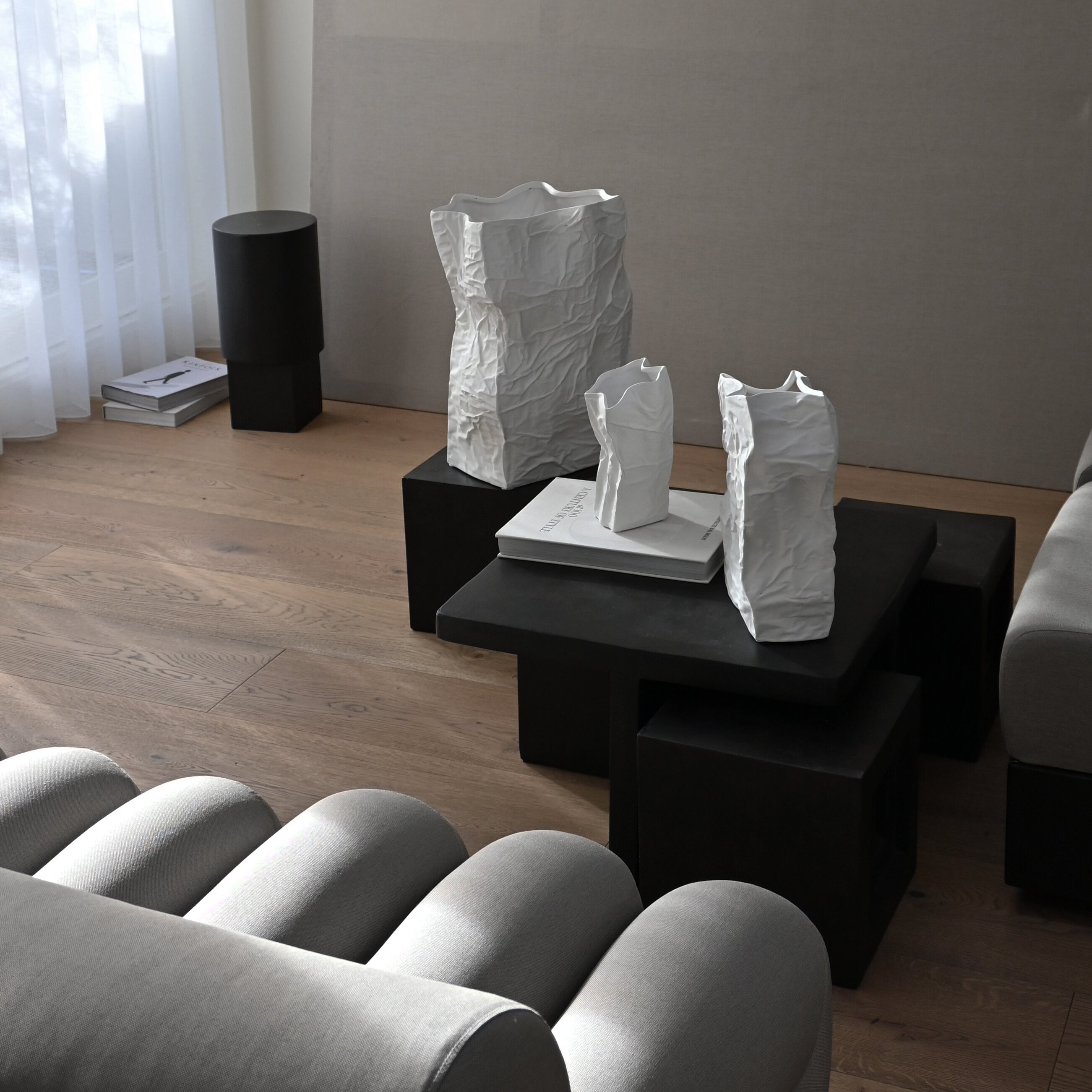 101 Copenhagen - Kami Vase, Big - Bone White - Vase