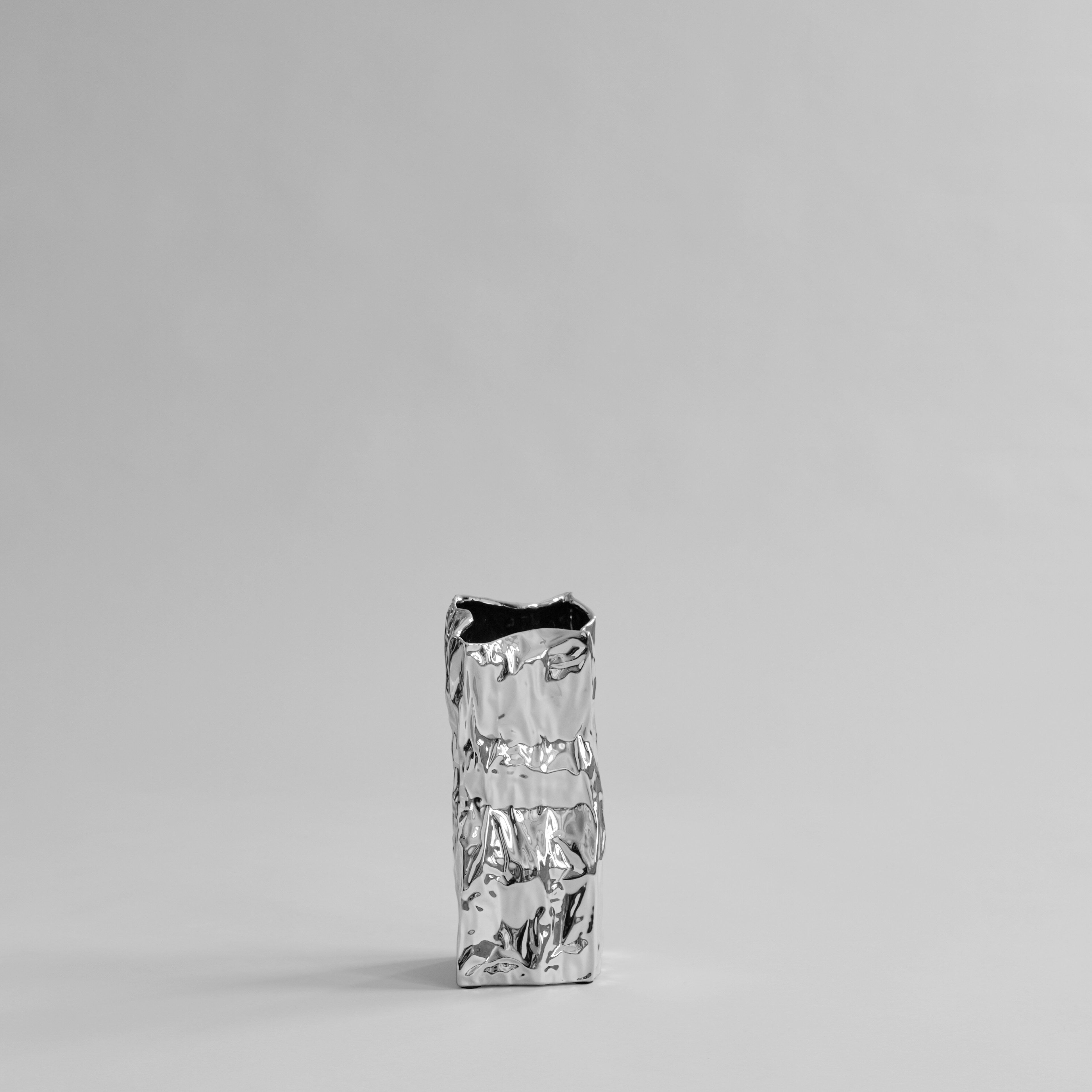 101 Copenhagen - Kami Vase, Medio - Chrome - Vase