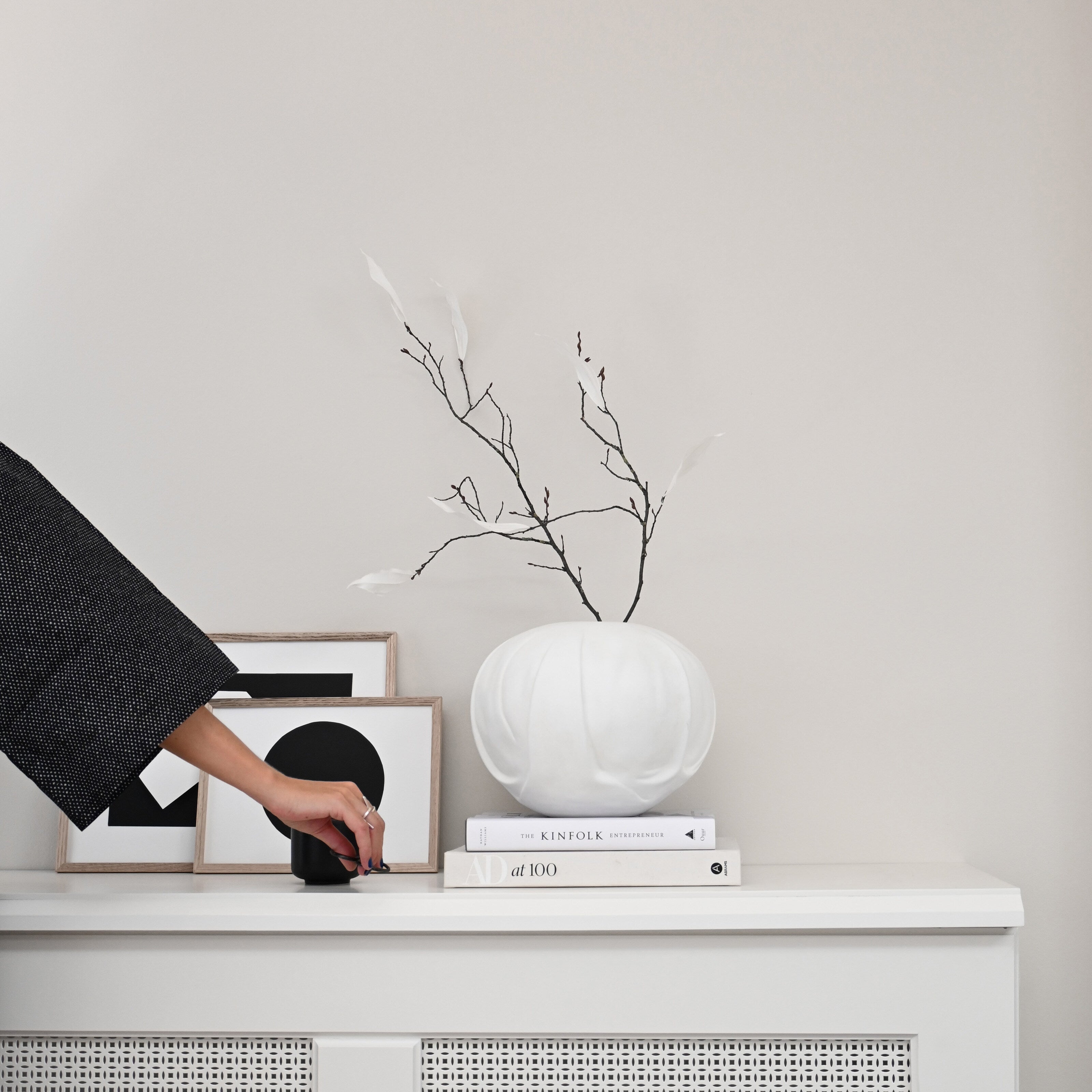 101 Copenhagen - Orimono Vase, Medio - Bone White - Vase