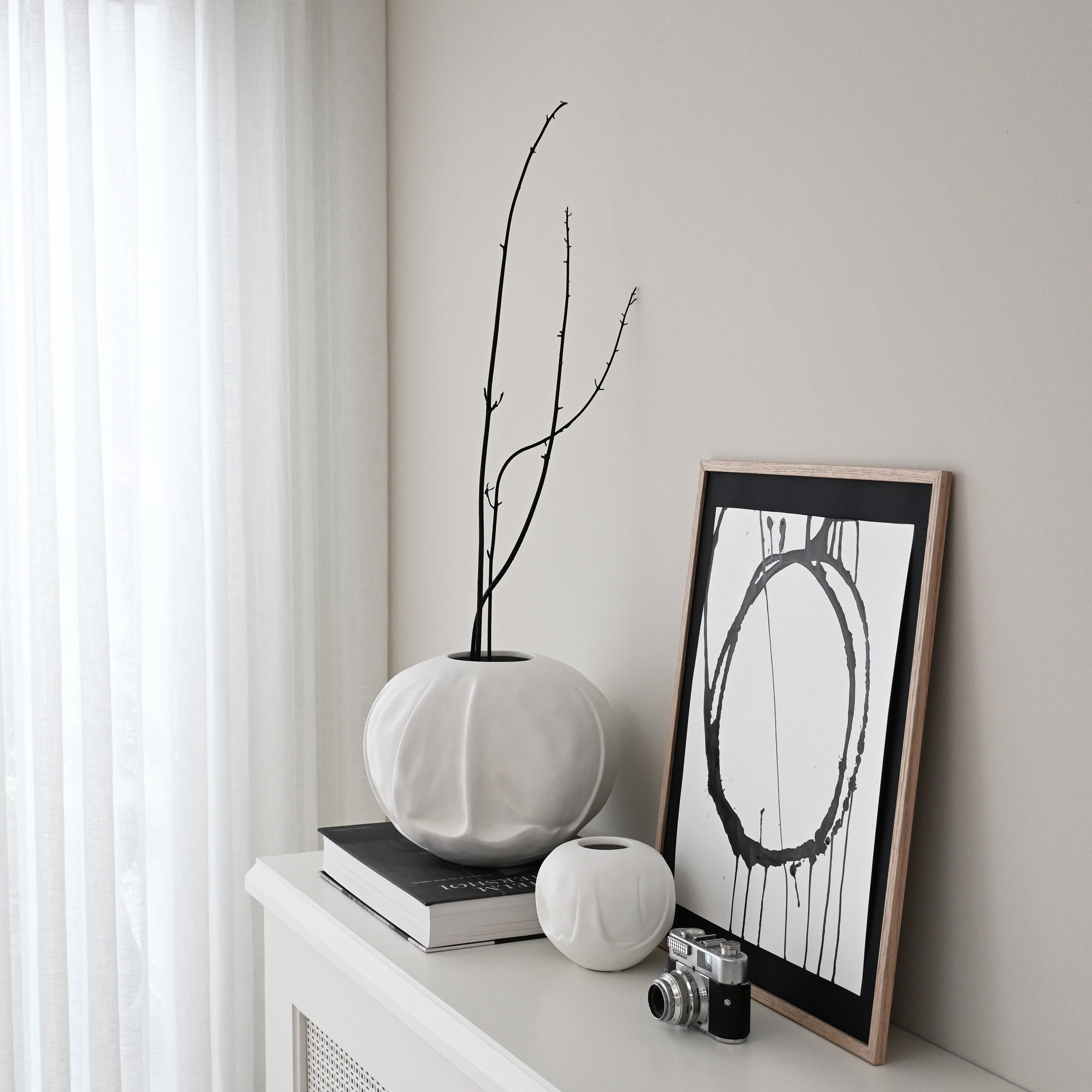 101 Copenhagen - Orimono Vase, Medio - Bone White - Vase