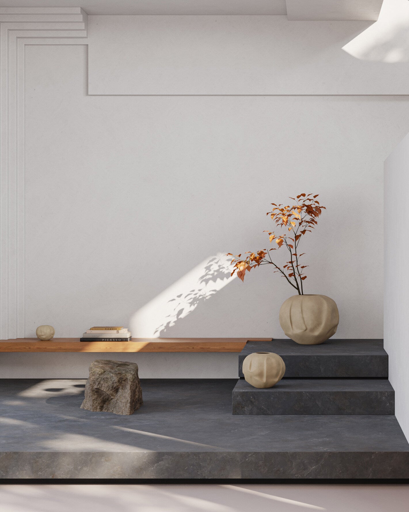 101 Copenhagen - Orimono Vase, Medio - Sand - Vase