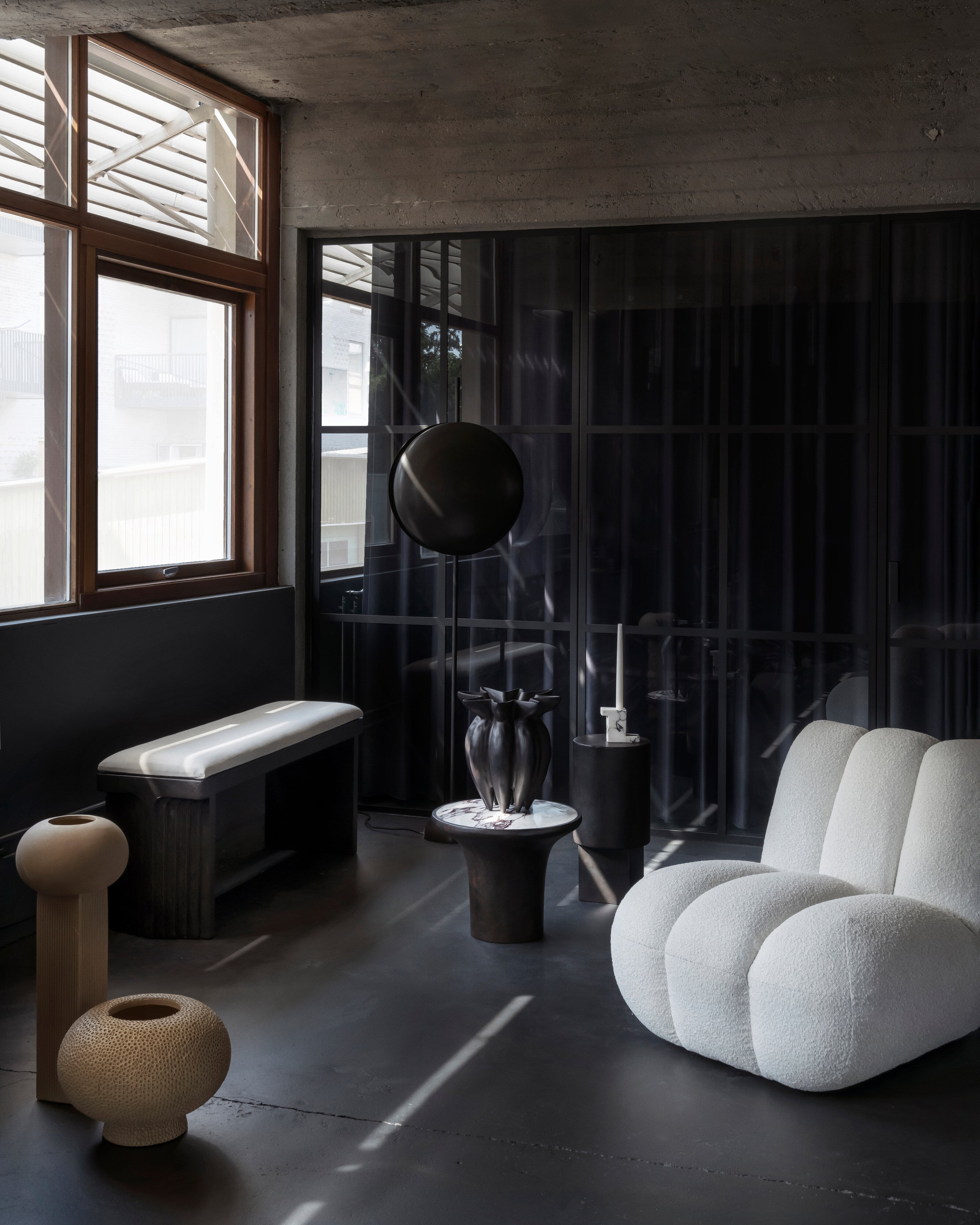 101 Copenhagen - Lotus Vase, Mini - Coffee - Vase