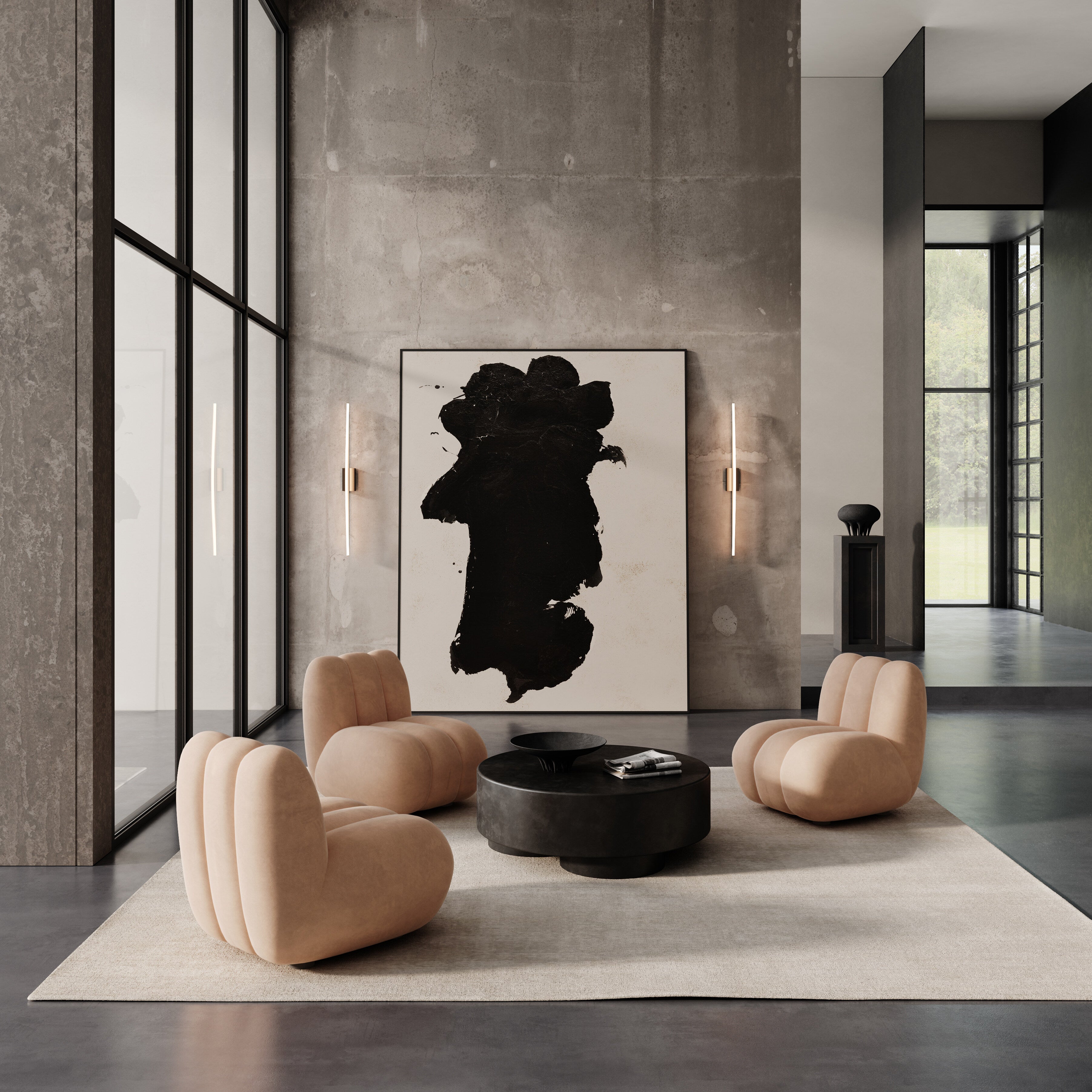 101 Copenhagen - Medusa Vase, Big - Coffee - Vase