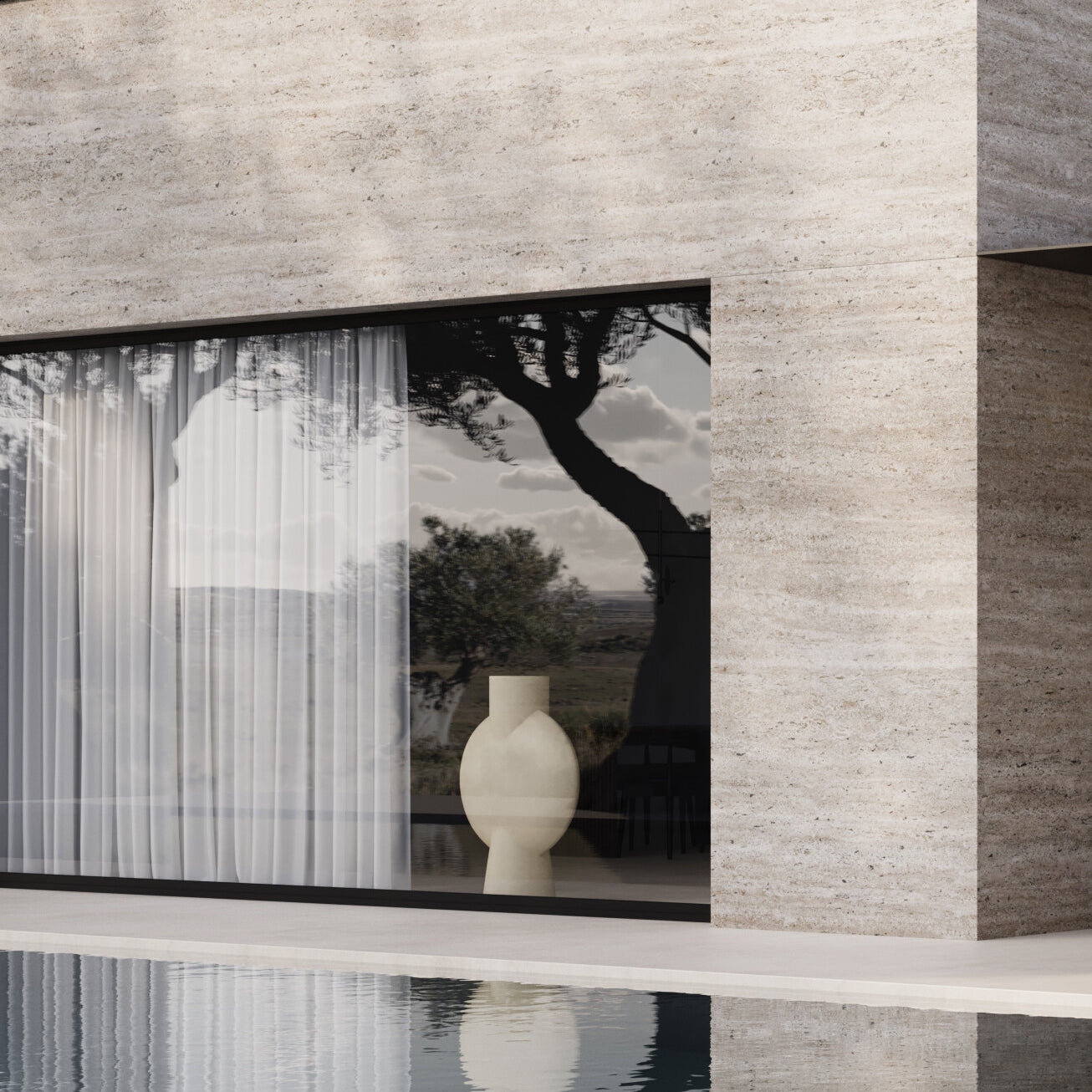 101 Copenhagen - Sphere Vase Bubl, Giant - Sand - Vase