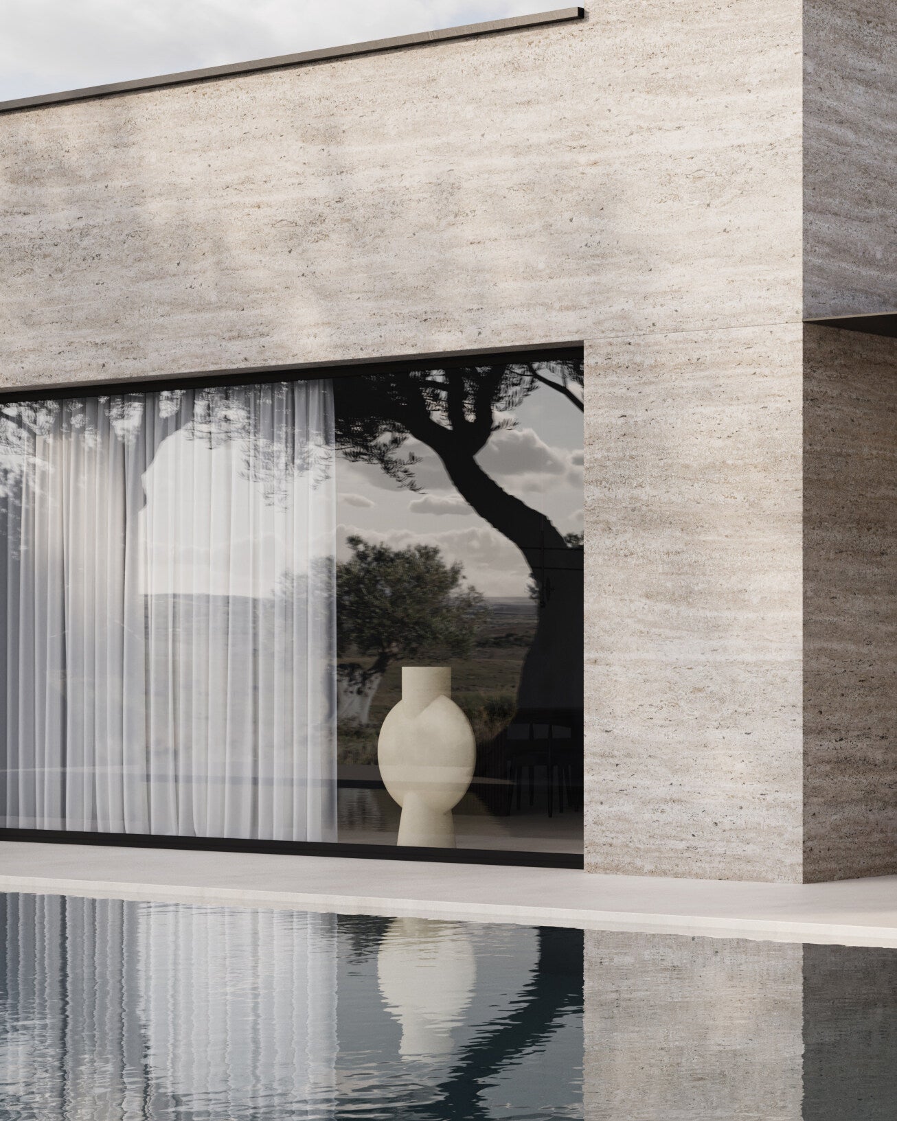 101 Copenhagen - Sphere Vase Bubl, Giant - Sand - Vase