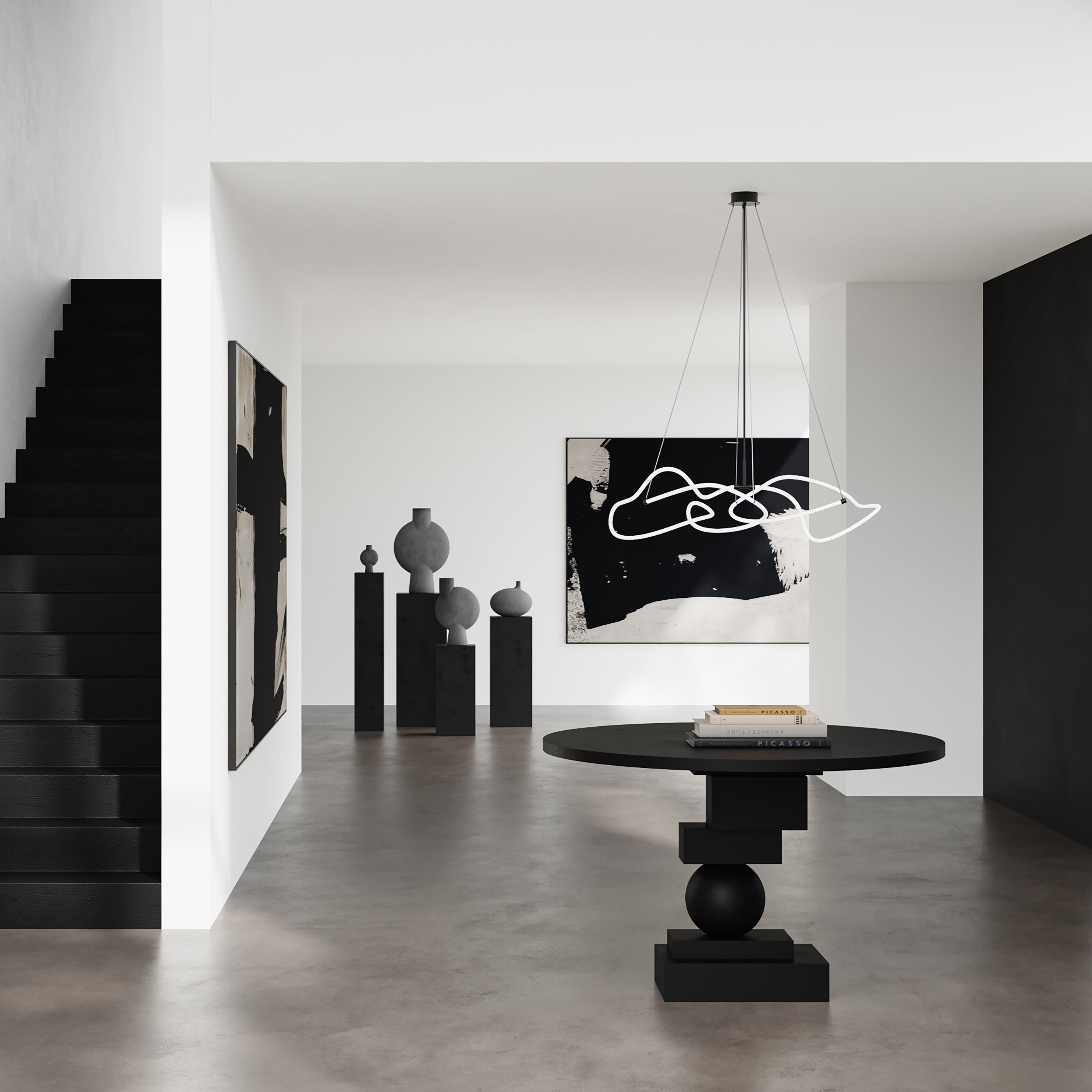 101 Copenhagen - Sphere Vase Bubl, Hexa - Dark Grey - Vase