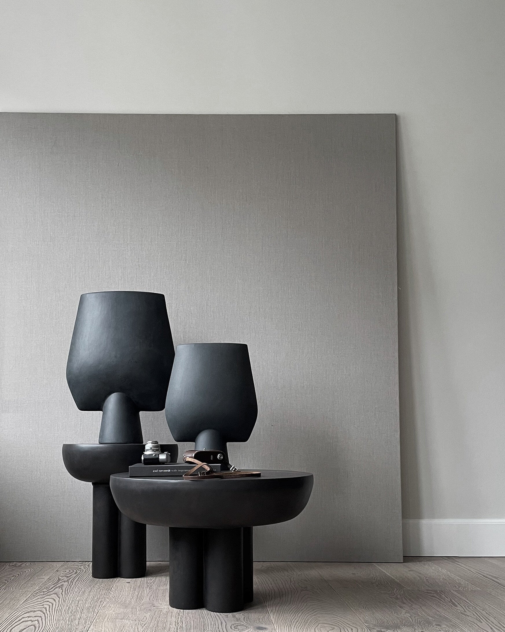 101 Copenhagen - Sphere Vase Square, Hexa - Black - Vase