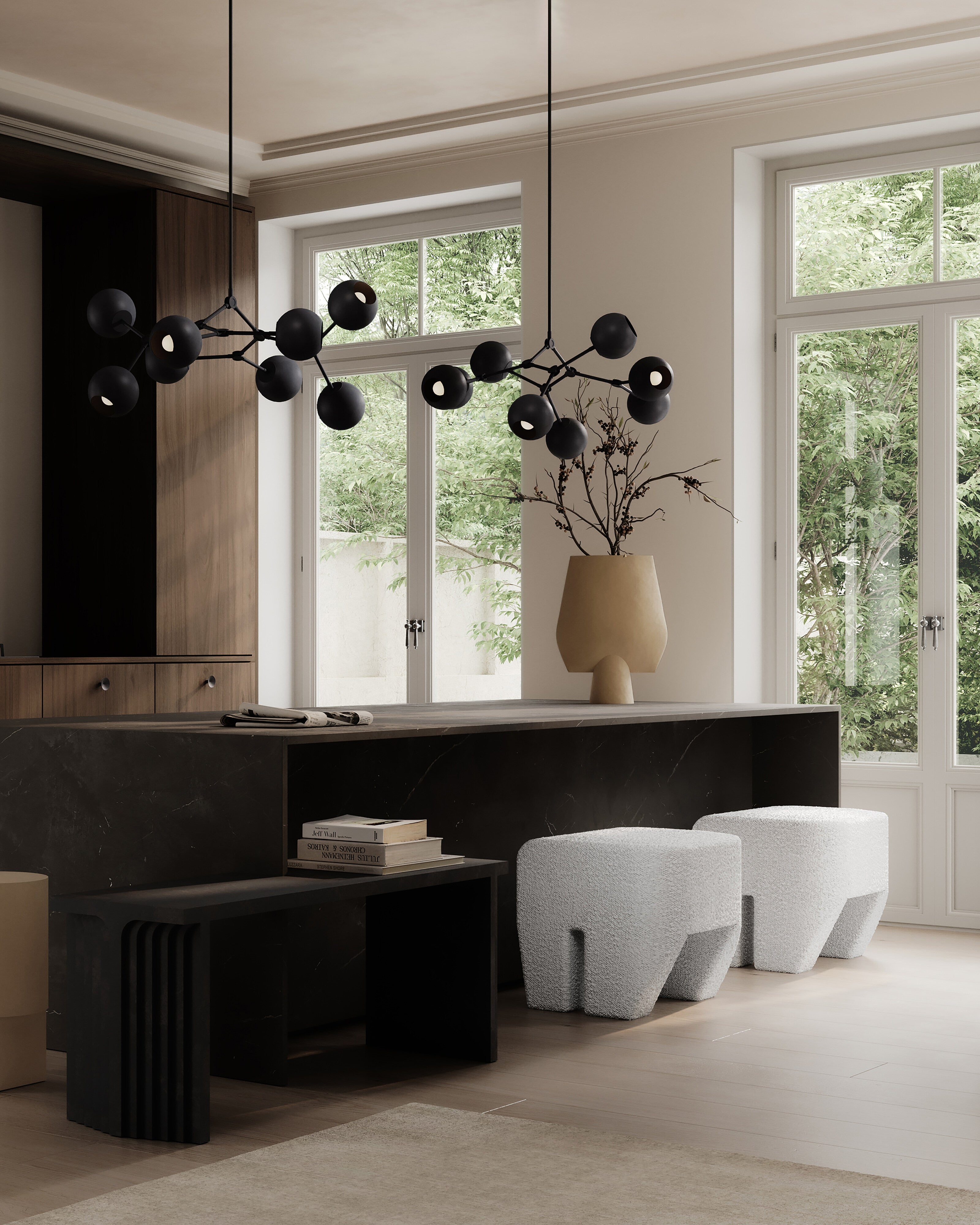 101 Copenhagen - Sphere Vase Square, Big - Sand - Vase