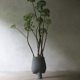 101 Copenhagen - Sphere Vase Square, Big - Dark Grey - Vase