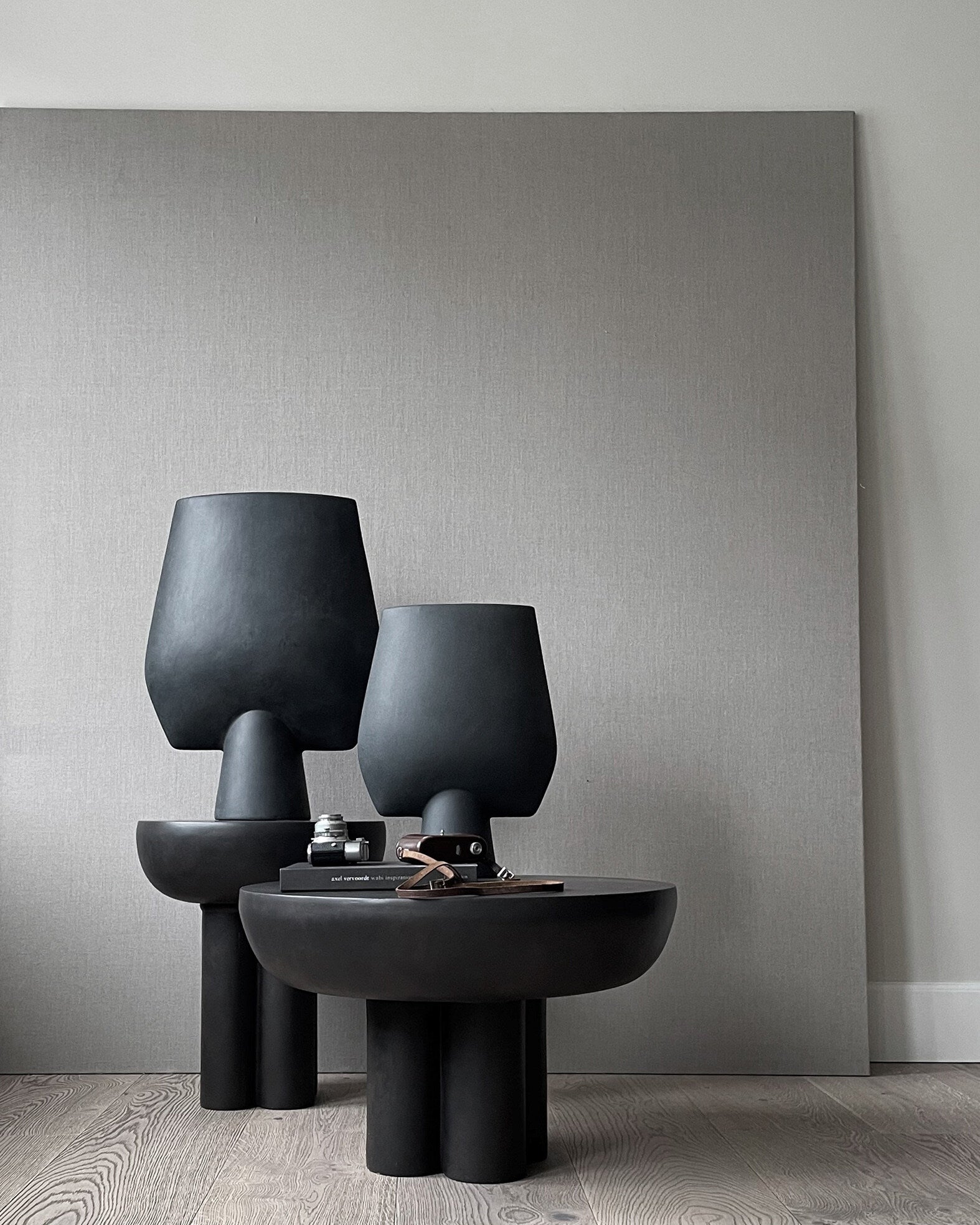 101 Copenhagen - Sphere Vase Square, Big - Black - Vase