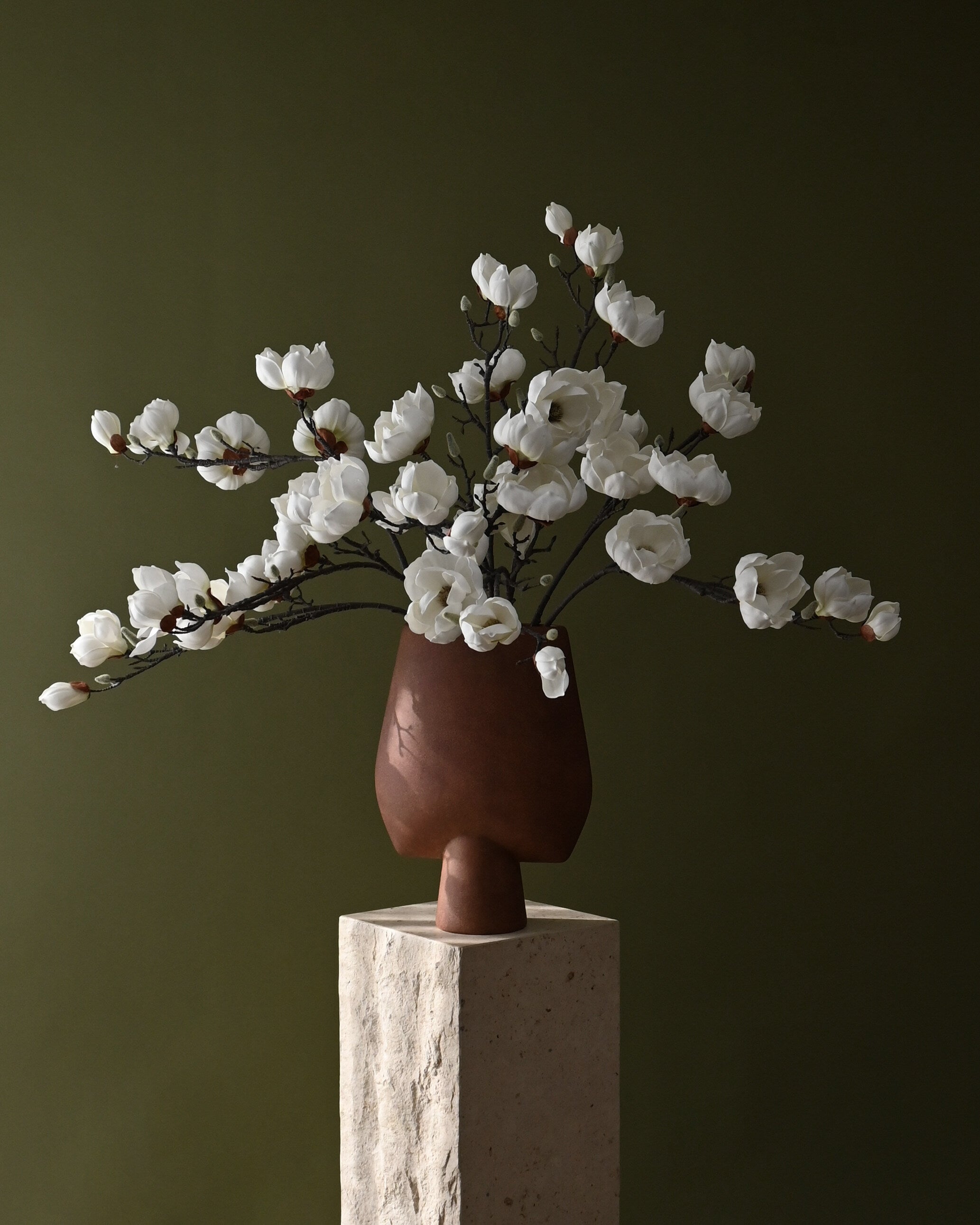 101 Copenhagen - Sphere Vase Square, Big - Terracotta - Vase