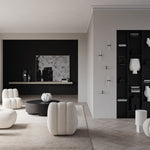 101 Copenhagen - Sphere Vase Square Shisen, Big - Bone White - Vase