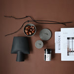 101 Copenhagen - Sphere Vase Square, Mini - Black - Vase