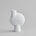 101 Copenhagen - Sphere Vase Bubl Shisen, Big - Bone White - Vase