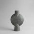 101 Copenhagen - Sphere Vase Bubl, Hexa - Dark Grey - Vase