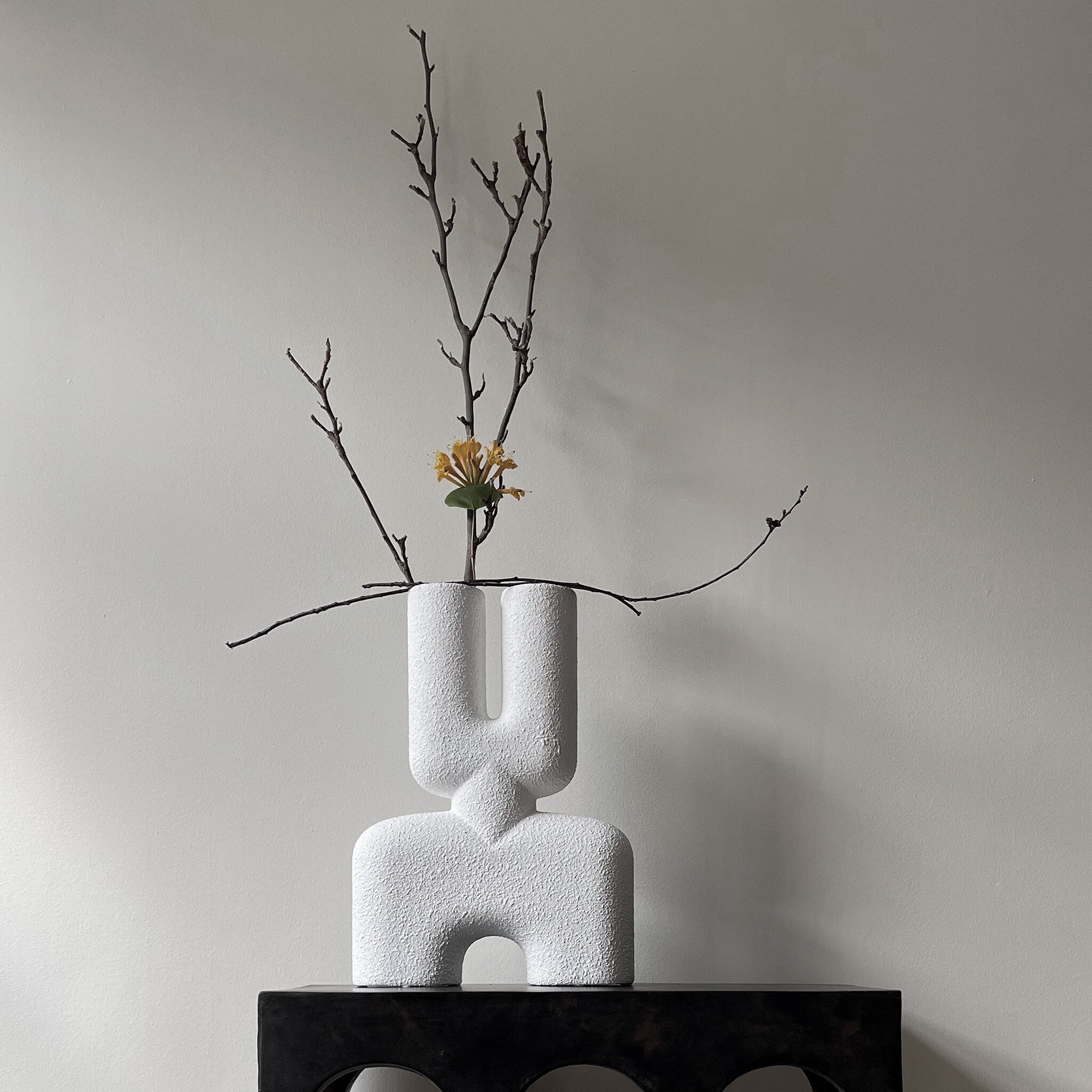 101 Copenhagen - Cobra Vase Double, Medio - Bubble White - Vase