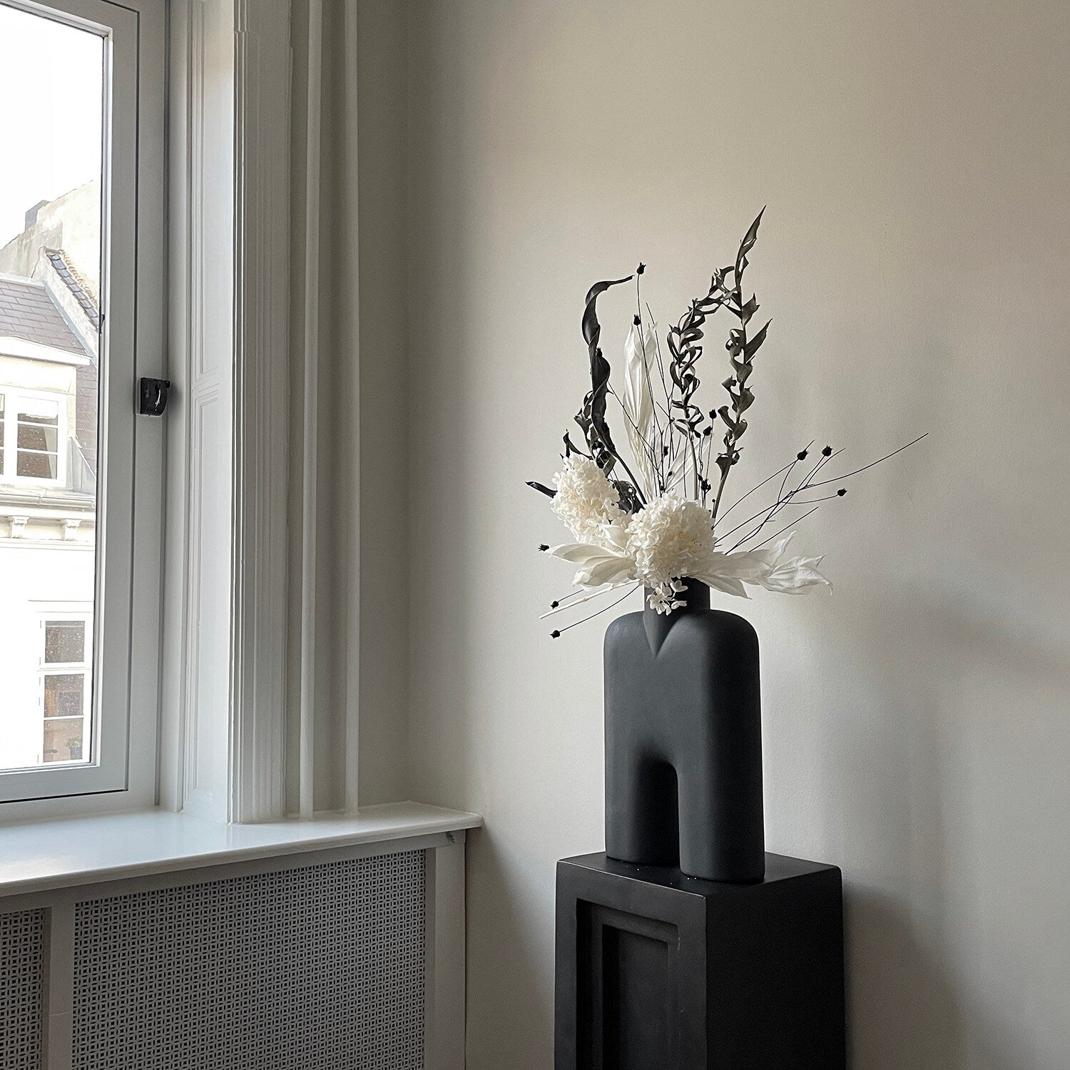 101 Copenhagen - Cobra Vase Tall, Medio - Black - Vase